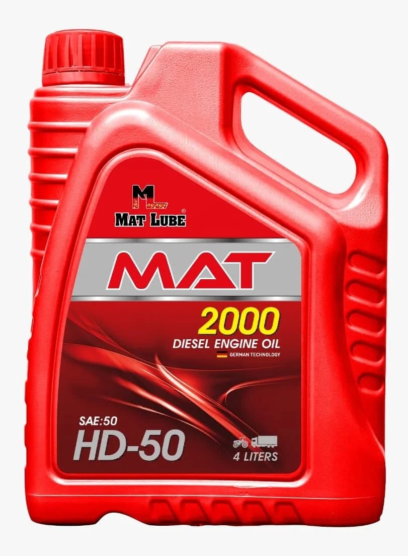 Mat 2000 HD-50 Diesel Engine Oil (4L)