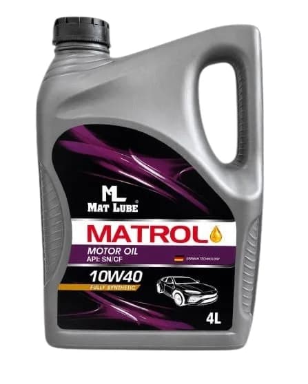 Matrol Motor Oil 10W-40 Fully Synthetic (4L)