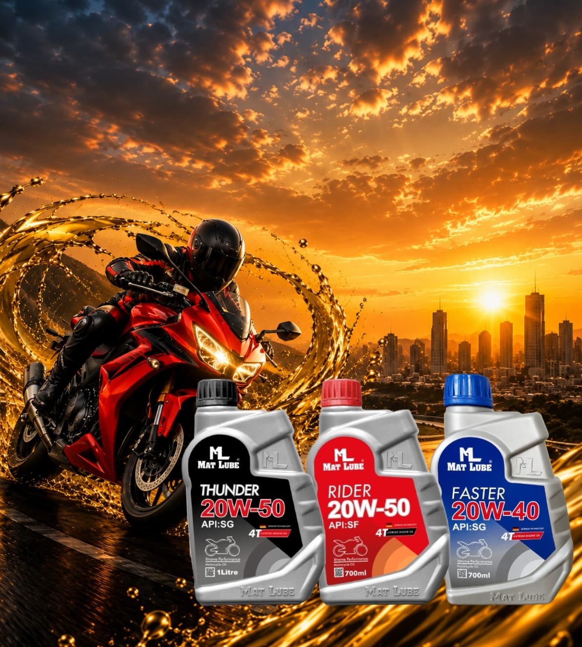 Motorcycle Engine Oils