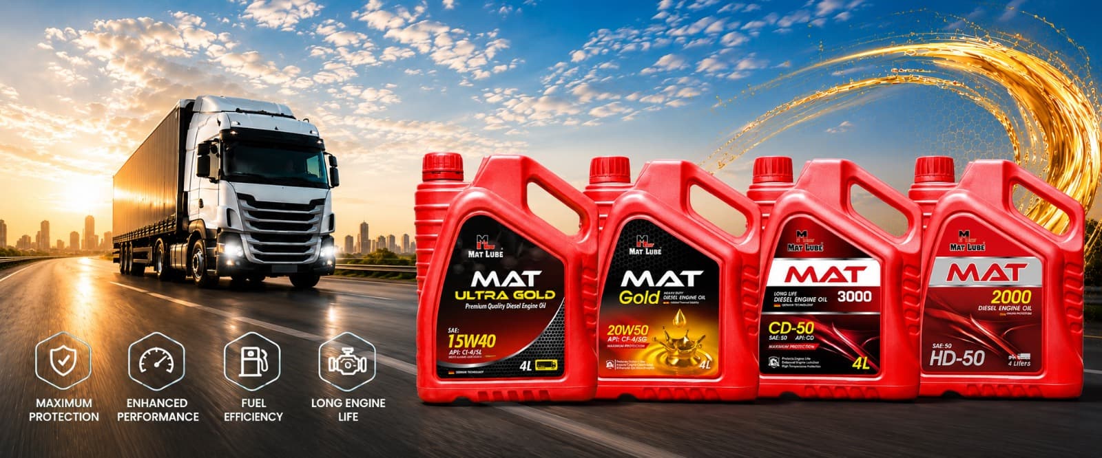 Mat Lube diesel range